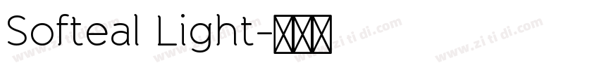 Softeal Light字体转换